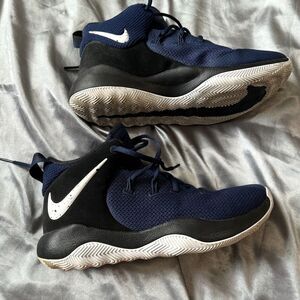 Nike Men's Zoom Rev II TB Basketball Shoes Navy Blue AO5386 401 Size 7.5